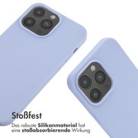 imoshion SilikonHülle mit Band Apple iPhone 14 Pro Max - Violett