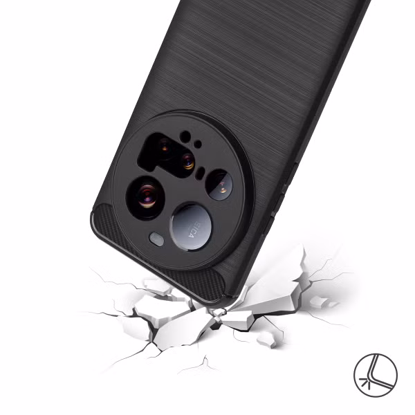 imoshion Brushed Back Cover Xiaomi 15 Ultra - Schwarz