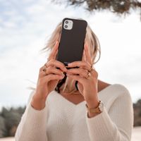 imoshion Color Backcover mit abtrennbarem Band iPhone Xr - Schwarz