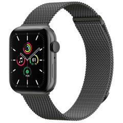 imoshion Magnetisches Milanaise Armband für das  Apple Watch Series 1 - 9 / SE (38/40/41 mm) | Series 10 / 11 (42 mm) - Größe M - Space Grey