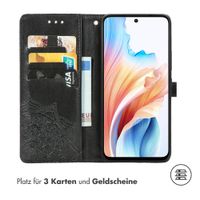 imoshion Mandala Klapphülle für das Oppo A79 - Schwarz