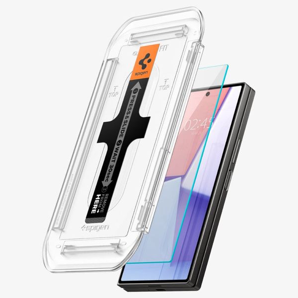 Spigen GLAStR Fit Displayschutzfolie + Applicator 2-pack für das Samsung Galaxy Z Fold 6