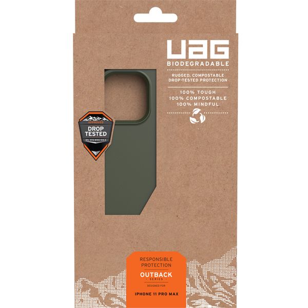 UAG Outback Hardcase Grün für das iPhone 11 Pro Max