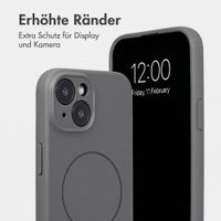 Accezz Grip Backcover mit MagSafe Apple iPhone 15 - Grau