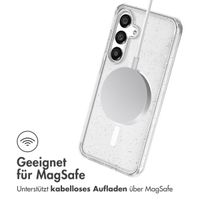 imoshion Sparkle Back Cover mit MagSafe Samsung Galaxy S25 Plus - Transparent