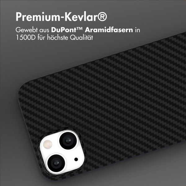 Accezz MagSafe Kevlar Hülle Apple iPhone 13 - Schwarz