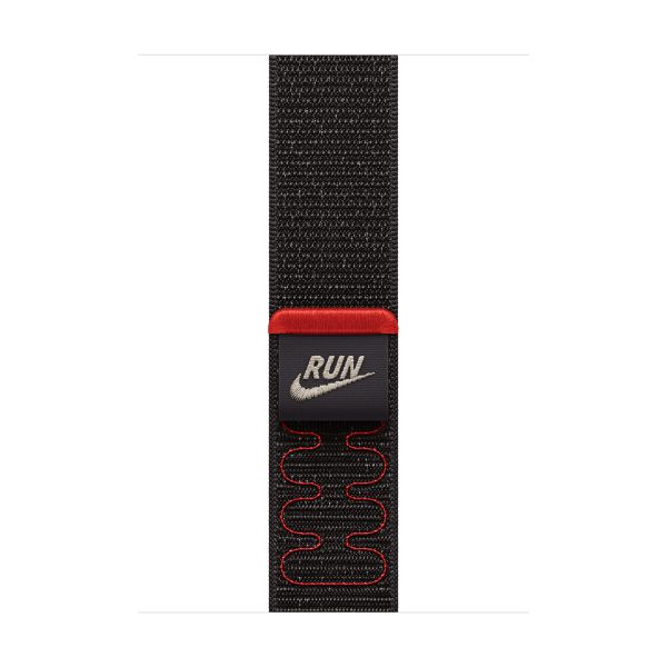 Apple Nike Sport Loop Armband für Apple Watch | 44/45/46/49 mm - Midnight Black