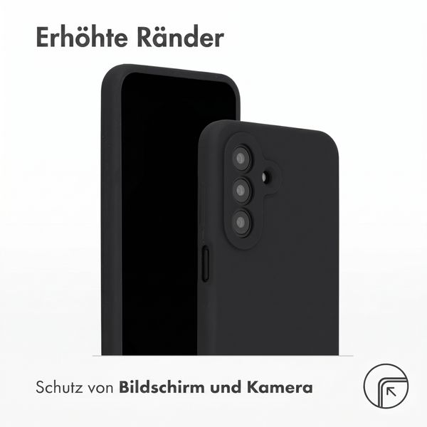 Accezz Liquid Silikoncase Samsung Galaxy A27 (5G) - Schwarz