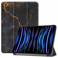 imoshion Design Trifold Klaphülle Apple iPad Pro 11 (2022/2021) - Black Marble