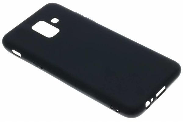 Schwarze Color TPU Hülle für Samsung Galaxy A6 (2018)