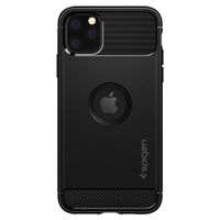 Spigen Rugged Armor Case fürSchwarz iPhone 11 Pro Max