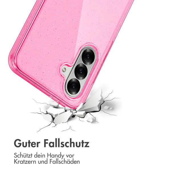 imoshion Glitzer Back Cover Samsung Galaxy A56 - Glitzer Rosa