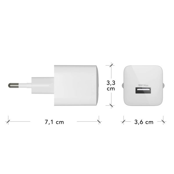 dbramante1928 re-charge | Netzteil - USB-A 18 Watt - Weiß