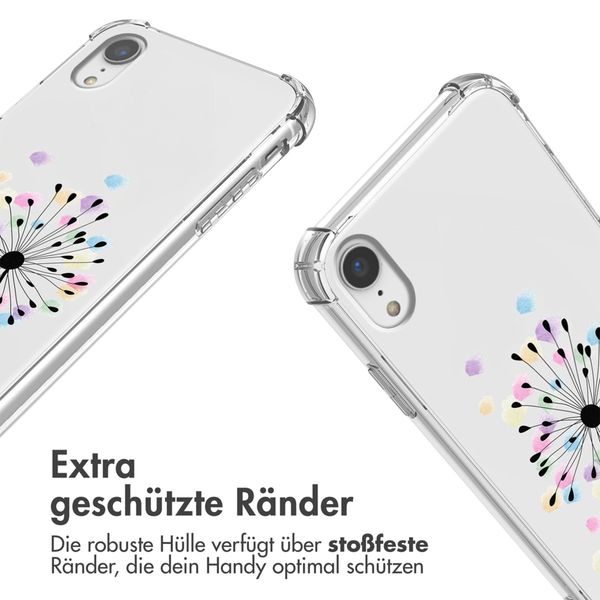 imoshion Design Hülle mit Band Apple iPhone Xr - Sandstone Dandelion