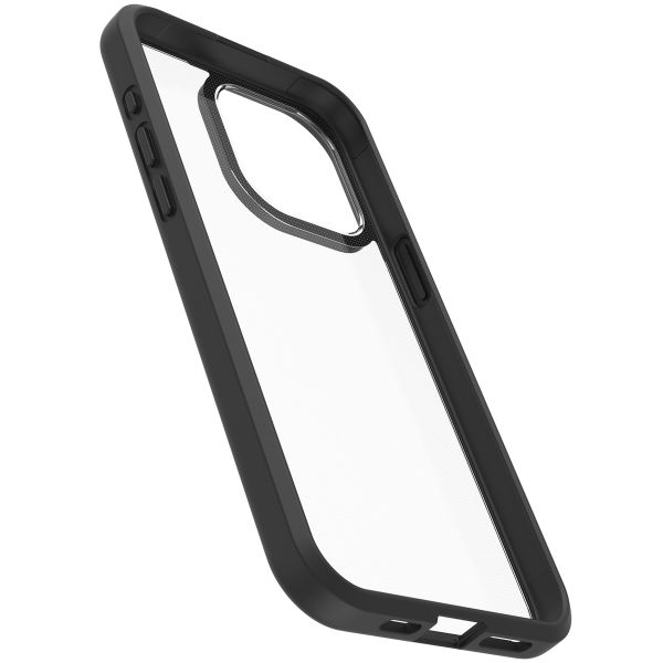 OtterBox React Backcover für das Apple iPhone 15 Pro Max- Transparent / Schwarz