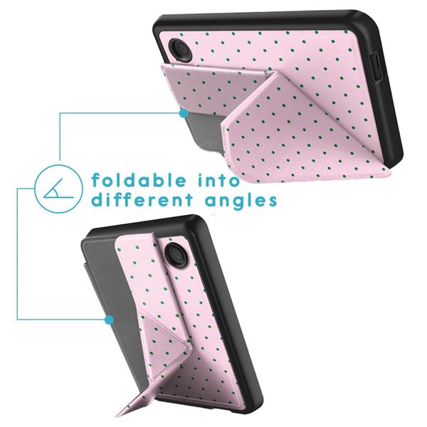 imoshion Design Klappbare Klapphülle Kobo Clara Colour / BW - Happy Dots