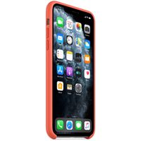 Apple Silikon-Case Clementine Orange für das Apple iPhone 11 Pro Max