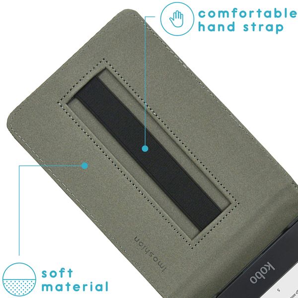 imoshion Stand Flipcase Kobo Clara HD - Rosé gold