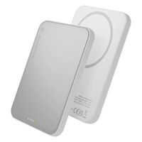 dbramante1928 Re-charge Slim Powerbank 5.000 mAh - Kabellose Powerbank - Weiß