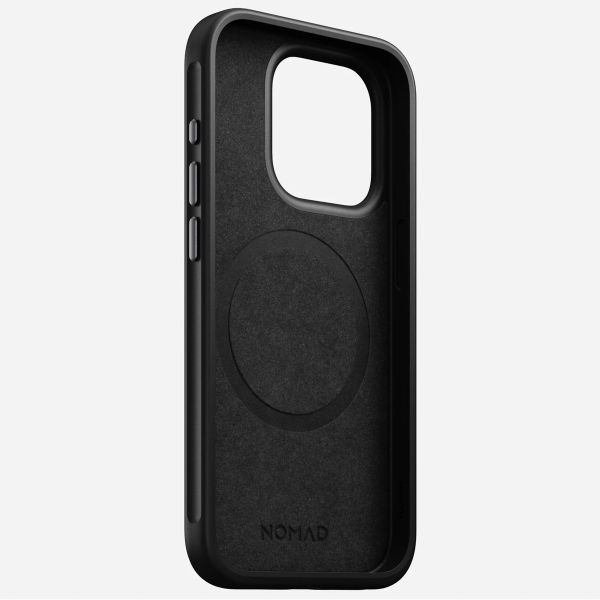 Nomad Modern Leather Case für das iPhone 15 Pro - Braun