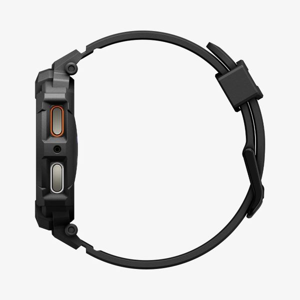 Spigen Rugged Armor™ Pro Hülle Samsung Galaxy Watch 9 / Watch 8 (44 mm) - Matte Black