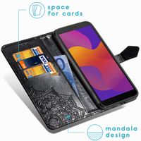 imoshion Mandala Klapphülle Huawei Y5p - Schwarz