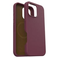 OtterBox Symmetry Cactus Leder Back Cover MagSafe Apple iPhone 16 Pro Max - Maroon Bells