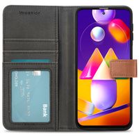imoshion Luxuriöse Klapphülle Samsung Galaxy M31s - Braun