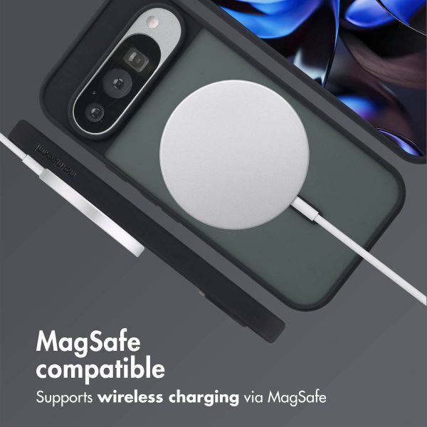 imoshion Color Guard Back Cover mit MagSafe Google Pixel 9 / 9 Pro / 10 / 10 Pro - Schwarz