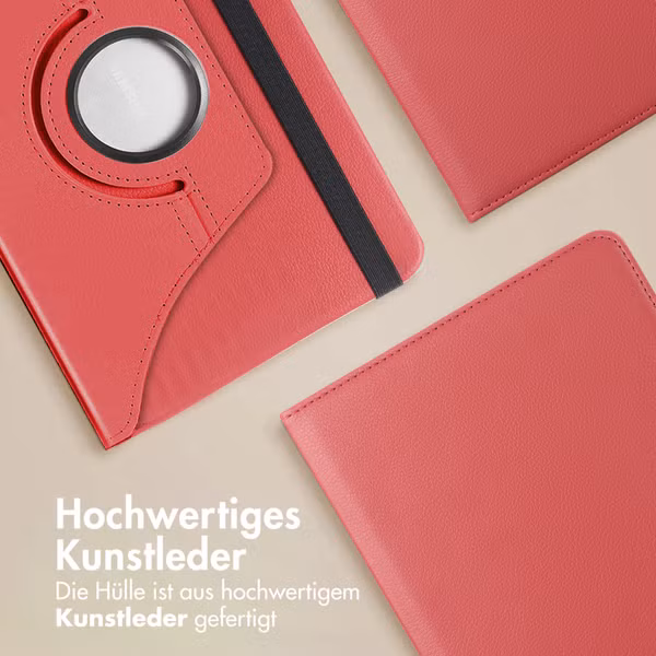 imoshion 360° drehbare Klapphülle Samsung Galaxy Tab A11 - Rot
