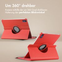 imoshion 360° drehbare Klapphülle Lenovo Tab P12 - Rot