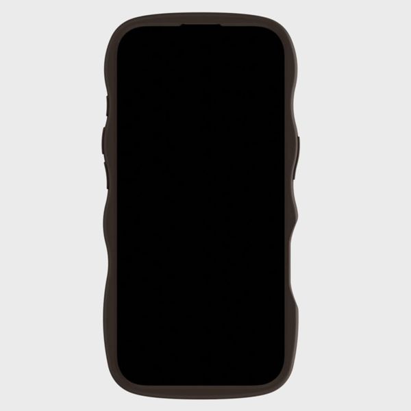 Holdit Wavy Case für das Apple iPhone 16 Pro Max - Chocolate
