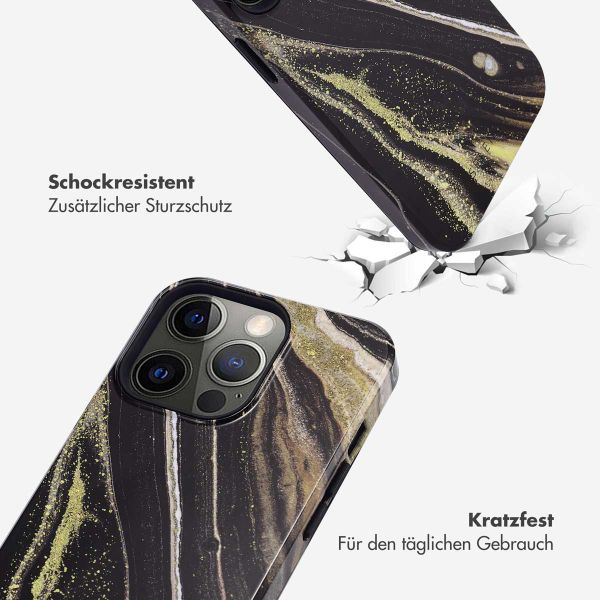 Selencia Vivid Back Cover Apple iPhone 13 Pro - Chic Marble