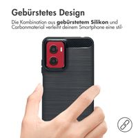 imoshion Brushed Back Cover Motorola Moto G05 / E15 - Schwarz