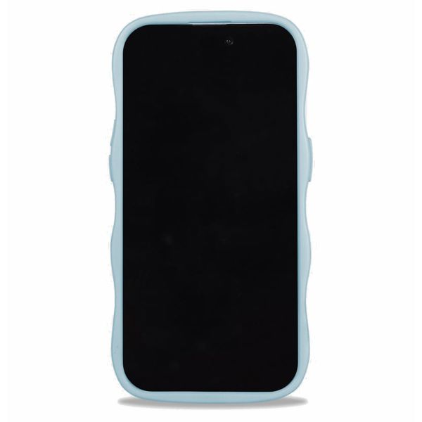 Holdit Wavy Case für das iPhone 12 (Pro) - Mineral Blue