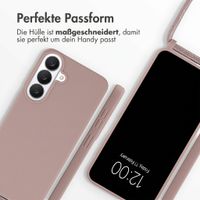 imoshion SilikonHülle mit Band Samsung Galaxy S26 FE - Sand Pink
