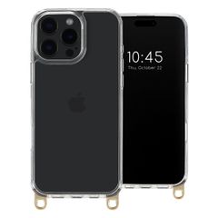 Selencia Back Cover mit abnehmbaren Haken für das iPhone 16 Pro Max - Transparent