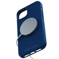 Njorð Collections Wildleder Comfort+ Case MagSafe für das iPhone 15 Plus - Blue