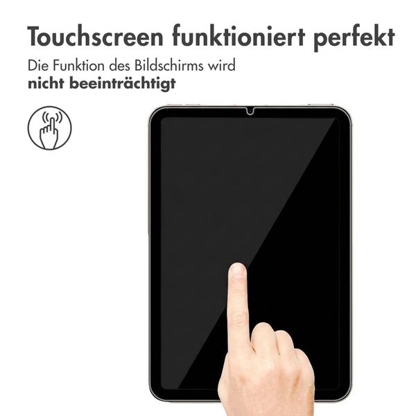 imoshion Displayschutz aus gehärtetem Glas Apple iPad Mini 7 (2024) / iPad Mini 6 (2021)