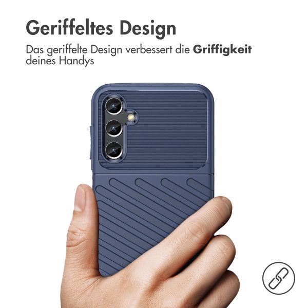 imoshion Thunder Backcover für das Samsung Galaxy A14 (5G/4G) - Dunkelblau