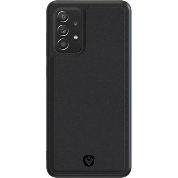 Valenta Luxe Leather Backcover Samsung Galaxy A72 - Schwarz