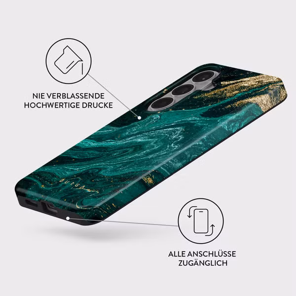 Burga Tough Back Cover MagSafe Samsung Galaxy S26 Plus - Emerald Pool