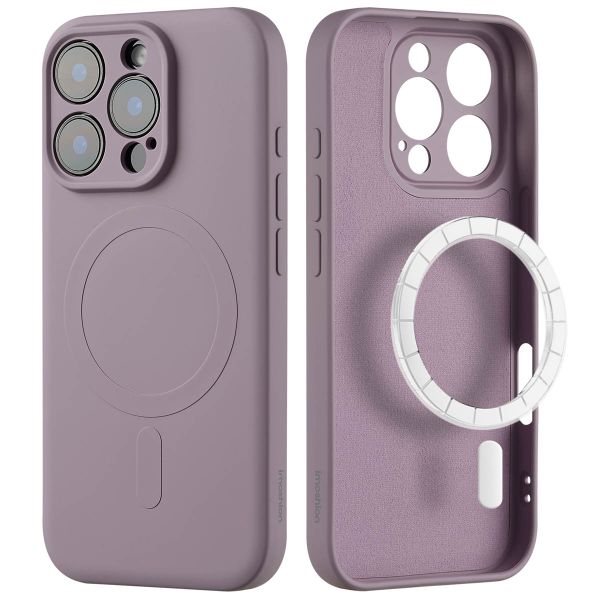 imoshion Color Back Cover mit MagSafe für das iPhone 16 Pro - Violett