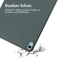 imoshion Trifold Klapphülle Apple iPad 11 (2025) 11 Zoll / iPad 10 (2022) 10.9 Zoll - Dunkelgrün