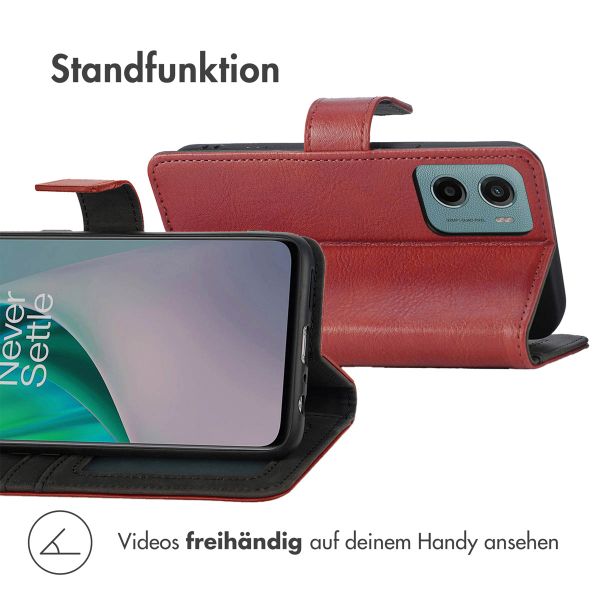 imoshion Luxuriöse Klapphülle Motorola Moto G05 / E15 - Rot