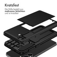 imoshion Backcover mit Kartenfach Samsung Galaxy S26 FE - Schwarz