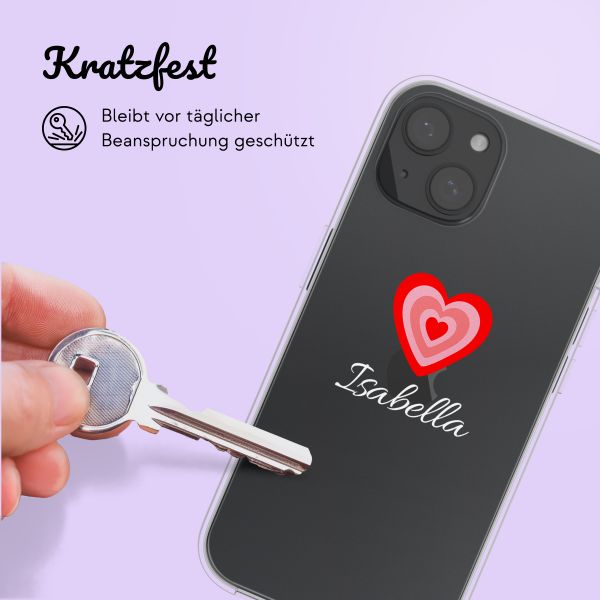 Hülle mit eigenem Foto und/oder Text Apple iPhone 15 - Hartje