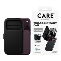 CARE by PanzerGlass Tango 2 in 1 Wallet Case MagSafe Apple iPhone 18 Pro / 17 Pro - Schwarz