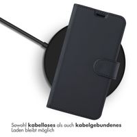 Accezz Wallet TPU Klapphülle Samsung Galaxy S25 Plus - Schwarz