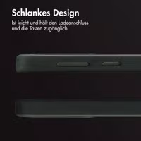 Accezz Vintage Leather Magsafe Backcover Samsung Galaxy S24 / S25 - Smokey Green